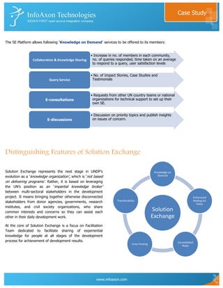 Knowledge Exchange Platform for UNDP - Case Study | PDF