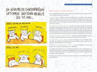 GUIDE DE COMMUNICATION à l’usage des associations - 2014
17
Objectif spécifique 2 : Recruter des bénévoles
Le recrutement de bénévoles, que ce soit pour une activité ou pour siéger au comité
de l’association, passe par cinq étapes :
●	 Définir le travail : Quand on recrute des bénévoles, la première étape consiste
à définir le type de travail à faire. Cela permet à l’organisme de s’assurer qu’il
choisit la personne qui convient le mieux au poste à combler. Les responsables
du recrutement et les bénévoles éventuels doivent donc tous bien savoir en quoi
consiste le travail.
●	 Déterminer les capacités requises : Une fois le travail bien défini, on détermine
les qualités requises pour l’effectuer. Cela permet de mieux identifier les candidats
bénévoles. La description de tâches est un instrument utile. Elle énumère les
qualités requises dans l’accomplissement d’une tâche. Elle décrit de façon explicite
les attentes des personnes et les exigences du poste de bénévolat. Elle donne, en
outre, aux bénévoles une idée de leur rôle au sein de l’organisme ou de l’activité.
●	 Dresser la liste des candidats possibles : Une fois les profils identifiés, on dresse
la liste des candidats possibles, ainsi que les moyens de les contacter.
●	 Communiquer avec le candidat : Lors de la rencontre ou de l’entretien, il faut
présenter au candidat les avantages qu’il aurait à adhérer à votre organisme ou à
participer bénévolement à votre activité.
●	 Confirmer votre engagement et le sien : Lors de l’événement, assurez-vous
d’avoir une personne responsable des bénévoles.
Un agenda de la journée et une liste des participants sont à communiquer aux
bénévoles.Cesontdesrenseignementssupplémentairesqu’ilspeuventutiliserpour
retrouver d’autres bénévoles, ce qui peut renforce leur sentiment d’appartenance
et valorise leur engagement.
N’oubliez pas d’envoyer une lettre de remerciement à tous vos bénévoles à la suite
de l’événement.
 