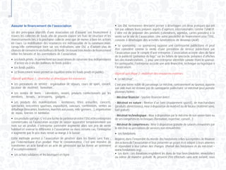 20
Assurer le financement de l’association
Un des principaux objectifs d’une association est d’assurer son financement à
travers les collectes de fonds afin de pouvoir couvrir ses frais de structure et les
investissements liés à la prochaine collecte ainsi que de mener à bien les actions
en cours. La mobilisation des ressources est indissociable de la communication.
Lorsqu’elle communique bien sur ses réalisations, une OSC a d’autant plus de
chances de convaincre ses bailleurs de fonds. On trouve trois modes de financement
selon les besoins et les orientations de l’association.
●	 Lesfondsprivés:ilspermettentauxassociationsdeconserverleurindépendance
	 d’action vis-à-vis des bailleurs de fonds publics
●	 Les fonds publics
●	 Le financement mixte permet un équilibre entre les fonds privés et publics
Objectif spécifique 1 : diversifier et développer les ressources
●	 Les prestations de service : organisation de séjours, cours de sport, conseil,
location de matériel, formation…
●	 Les ventes de biens : calendriers, revues, produits confectionnés par les
membres, tenues, accessoires, gadgets…
●	 Les produits des manifestations : kermesses, fêtes annuelles, concerts,
spectacles, rencontres sportives, expositions, concours, conférences, ventes au
déballage (brocantes, braderies, marchés aux puces, vide-greniers…), organisation
de repas, loteries et tombolas
●	 Lesproduits-partage:C’estuneformedepartenariatentrel’OSCetlesentreprises
commerciales où l’association accepte de laisser apparaître temporairement son
nom sur un produit. L’entreprise partenaire augmente alors son prix de vente
habituel et reverse la différence à l’association ou dans certains cas, l’entreprise
n’augmente pas le prix mais revoit sa marge à la baisse
Cette méthode permet à l’association de pénétrer dans les foyers sans frais ,
par l’intermédiaire d’un produit. Pour le consommateur, c’est une manière de
transformer un acte banal en un acte de générosité qui lui donne un sentiment
d’accomplissement
●	 Les achats solidaires et les boutiques en ligne
●	 Les OSC tunisiennes devraient penser à développer ces deux pratiques qui ont
fait par ailleurs leurs preuves auprès d’agences internationales comme l’UNICEF.
L’idée est de proposer des produits (calendriers, agendas, cartes postales) à la
vente sur le site de l’association. Une autre possibilité de financement pour l’OSC,
consiste à développer des activités Génératrices de Revenus (AGR)
●	 Le sponsoring : Le sponsoring suppose une contrepartie publicitaire et peut
être considéré comme la vente d’une prestation de service publicitaire par
l’association pour le compte d’une entreprise. L’association accepte alors de faire
de la publicité (présence du logo* sur les billets de spectacle, présence d’affiches
lors des manifestations…), pour une entreprise identifiée comme étant le sponsor.
En contrepartie, l’entreprise accorde une aide financière, technique ou logistique à
l’association
Objectif spécifique 2 : mobiliser des ressources externes
●	 Le mécénat*
C’est une forme noble de parrainage. Le mécène, contrairement au sponsor, apporte
son aide mais ne réclame pas de contrepartie publicitaire. Le mécénat peut prendre
plusieurs formes :
- Mécénat financier : Soutien financier direct
- Mécénat en nature : Remise d’un bien (équipement sportif), de marchandises
(produits alimentaires), mise à disposition de matériel ou de locaux (matériel sono,
bail gratuit)
- Mécénat technologique : Mise à disposition par le mécène de son savoir-faire ou
de ses compétences techniques (formation, expertise, conseil…)
- Mécénat de compétences : Mise à disposition gratuite de salariés rémunérés par
le mécène ou prestations de services non rémunérées
●	 Les fondations
Repérer, dans l’ensemble du monde des fondations celles susceptibles de financer
des actions de l’association et leur présenter un projet écrit adapté à leurs attentes
et répondant à leur cahier des charges. (Portail des fondations et du mécénat –
www.fondations.org)
●	 Les dons : Les donations englobent les dons de tout bien (mobilier, immobilier)
ou valeur de manière gratuite. Ils peuvent être effectués sans acte notarié, sous
 