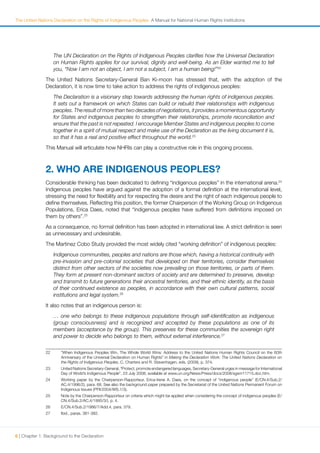 The United Nations Declaration on the Rights of Indigenous Peoples A ...