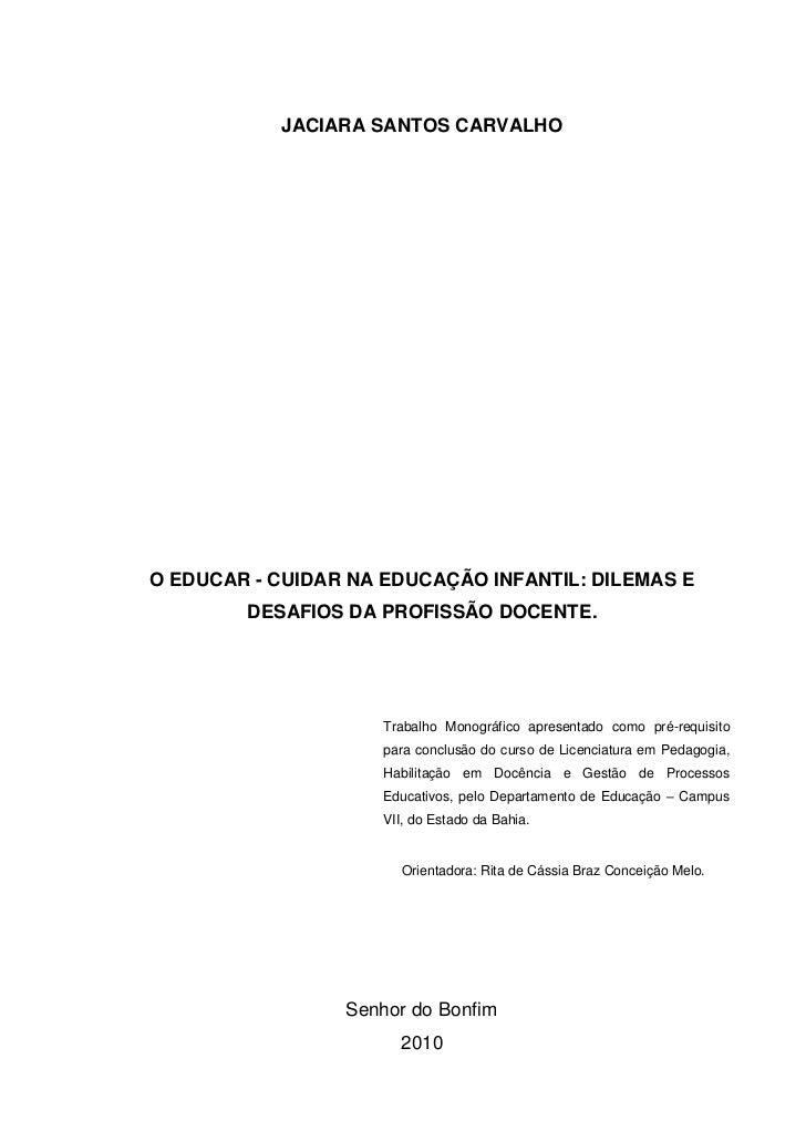 Monografia trabalho infantil