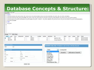 Database Concepts & Structure:Database Concepts & Structure:
 