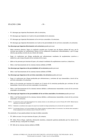 !"#$%&'()*+%''$# )#*,#)#
−# -*+#./0123420#56/#78921:2;#.73/1:28/;:/#0<=3/#>2#/0:361:632?#
#
−# -%+#./0123420#56/#78921:2;#/;#/>#06/><#/;#>20#93<@787.2./0#./#>2#/0:361:632?#
#
−# -&+#./0123420#56/#78921:2;#.73/1:28/;:/#/;#><0#0/3A717<0#1<;/1:2.<0#2#>2#/0:361:632?#
#
−# -B+#./0123420#56/#78921:2;#.73/1:28/;:/#/;#/>#06/><#/;#>20#93<@787.2./0#./#><0#0/3A717<0#1<;/1:2.<0#2#>2#/0:361:632C#
#
!"#$%&#'"()"#$*+&$,-."'/"0$%,(&'/"-&0/&$&0$1"$&#/(+'/+("#96/./;#93<A<123+#
#
−# .2D<0# 8/1E;71<0# .73/1:<0F# G6/4<# HI<# /@9><07J;# 12602.<0# 9<3# /># 93<97<# 231<# ./# 9>2082# 12>7/;:/# ./># 32H<F# 9<3# >2#
1<337/;:/#56/#93<.61/#6;#12>/;:287/;:<#JK871<#./#><0#1<;.61:<3/0#L1<;.61:<3/0#0<=3/12>/;:2.<0MF#<#9<3#>2#12342#
/>N1:3712#56/#93<.61/#/3<07J;#./#231<#LG607J;#./>#8/:2>M?#
#
−# G6/4<# HI<# /@9><07<;/0# 9<3# 1K70920# 93<.617.20# 9<3# 0<=3/:/;07<;/0# 3/06>:2;:/0# ./# 21<9>287/;:<0# 3/070:7A<0# /#
7;.61:7A<0#H#9<3#/>#920<#./#923:/#./#>20#1<337/;:/0#./#><0#32H<0?#
#
−# .2D<0#/;#>20#9/30<;20#9<3#:/;07<;/0#./#920<#H#./#1<;:21:<#3/06>:2;:/0#./#21<9>287/;:<0#3/070:7A<0#/#7;.61:7A<0?#
#
−# G2>><0#<#82>#G6;17<;287/;:<#./#><0#070:/820#7;:/3;<0#./=7.<0#2>#O!PQC#
#
!"#$%&#'"()"#$*+&$,-."'/"0$&0$1"#$.(23,-,%"%&#$%&$1"$&#/(+'/+("#96/./;#93<A<123+#
#
−# G2>><0#<#82>#G6;17<;287/;:<#./#><0#070:/820#7;:/3;<0#./=7.<0#2>#O!PQC#
#
!"#$%&#'"()"#$*+&$,-."'/"0$&0$12#$#&(4,',2#$'20&'/"%2#$"$1"$&#/(+'/+("#96/./;#93<A<123+#
#
−# G6/4<#HI<#/@9><07<;/0#9<3#1K70920#93<.617.20#9<3#0<=3/:/;07<;/0#H#1<337/;:/0#./#32H<#:32;087:7.20#2#:32AN0#./#><0#
0/3A717<0#1<;/1:2.<0#2#>2#/0:361:632?#
#
−# .2D<0#/;#>20#9/30<;20#9<3#:/;07<;/0#./#1<;:21:<#/;#/>#7;:/37<3#./#>2#/0:361:632#93<.617.20#9<3#1<337/;:/0#./#32H<#
:32;087:7.20#2#:32AN0#./#><0#0/3A717<0#1<;/1:2.<0#2#>2#/0:361:632?#
#
−# G2>><0#<#82>#G6;17<;287/;:<#./#><0#070:/820#7;:/3;<0#./=7.<0#2#0<=3/:/;07<;/0#:32;087:7.20#2#:32AN0#./#><0#0/3A717<0#
1<;/1:2.<0#2#>2#/0:361:632C#
#
!"#$%&#'"()"#$*+&$,-."'/"0$&0$1"#$.(23,-,%"%&#$%&$12#$#&(4,',2#$'20&'/"%2#$"$1"$&#/(+'/+("#96/./;#93<A<123+#
#
−# G2>><0#<#82>#G6;17<;287/;:<#./#><0#070:/820#7;:/3;<0#./=7.<0#2#0<=3/:/;07<;/0#:32;087:7.20#2#:32AN0#./#><0#0/3A717<0#
1<;/1:2.<0#2#>2#/0:361:632C#
#
"RST#*# U2#93<:/117J;#1<;:32#/>#82>#G6;17<;287/;:<#./#><0#070:/820#7;:/3;<0#;<#/0:E#16=7/3:2#9<3#>2#0/37/#./#"<3820#O!V#$%&'(C#W/=/3X2#K21/30/#
3/G/3/;172#2#>2#"<382#O!V#$*''')B)(Y%Z
C#
#
"RST#%# -<>28/;:/#0/#1<;07./32;#1<8<#12921/0#./#126023#./#6;#7;1/;.7<#>20#1K70920#93<.617.20#9<3#>2#1<337/;:/#./>#32H<#L923172>#<#:<:2>MC#
#
"RST#&# U20#./0123420#.73/1:20#<#/;#>20#93<@787.2./0#./#>20#:6=/3X20#/;:32;:/0#;<#93<.61/;#.2D<0#/;#>2#/0:361:632#07#>20#:6=/3X20#/0:E;#1<;/1:2.20#2#
>2#=2332#/5679<:/;172>#./#>2#/0:361:632#LAN20/#>2#"<382#O!V#$%&'()&MC#
#
!;#1<;1>607J;F#/>#32H<#96/./#93<.6173#:3/0#:79<0#./#.2D<0#/0/;172>/0+#
#
−# W*+#.2D<0#/;#0/3/0#A7A<0#9<3#:/;07<;/0#./#920<#H#./#1<;:21:<?#
#
−# W%+#.2D<0#GX071<0#LG6/4<F#/@9><07J;F#./0:36117J;#8/1E;712F#/82;217J;#56X8712M#93<.617.<0#9<3#><0#/G/1:<0#./#>2#
1<337/;:/#./>#32H<F#7;1>6H/;.<#>20#1K70920?#
#
−# W&+#G2>><#./#><0#070:/820#7;:/3;<0#./=7.<#2>#O!PQC#
AENOR AUTORIZA EL USO DE ESTE DOCUMENTO A INVENCIO NOVES TECNOLOGIES AR SL
Licencia para un usuario - Copia y uso en red prohibidos
 