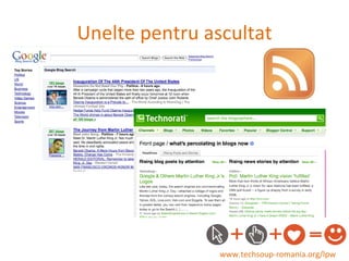 Unelte pentru ascultat www.techsoup-romania.org/lpw 