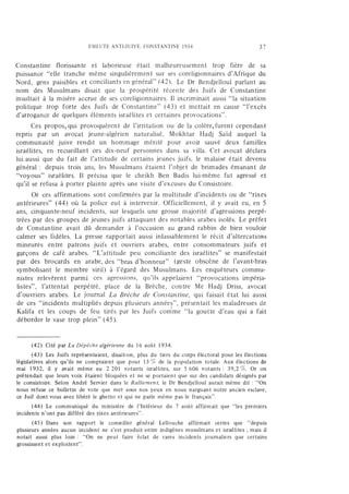 Une émeute anti juive à constantine