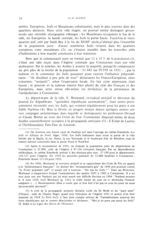 Une émeute anti juive à constantine