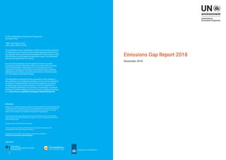 UNEP Emission Gap Report 2018 (full version) | PDF
