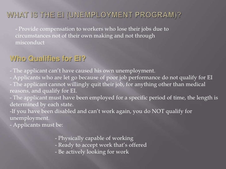 powerpoint presentation on employment and unemployment