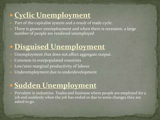 Unemployment grp 9 | PPTX