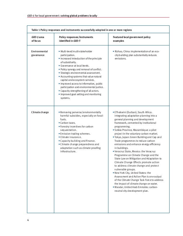unep geo 5
