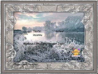 Une petite question de conscience Texte:  auteur inconnu Sakura 20 Janvier 2007 Musique:Celtic1long version India Cliquez pour terminer. 