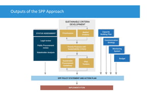 Outputs of the SPP Approach
 