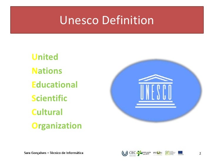 Unesco Meaning Unesco Meaning