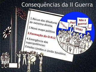 Não à
Paz! guerra!
               Paz!
 