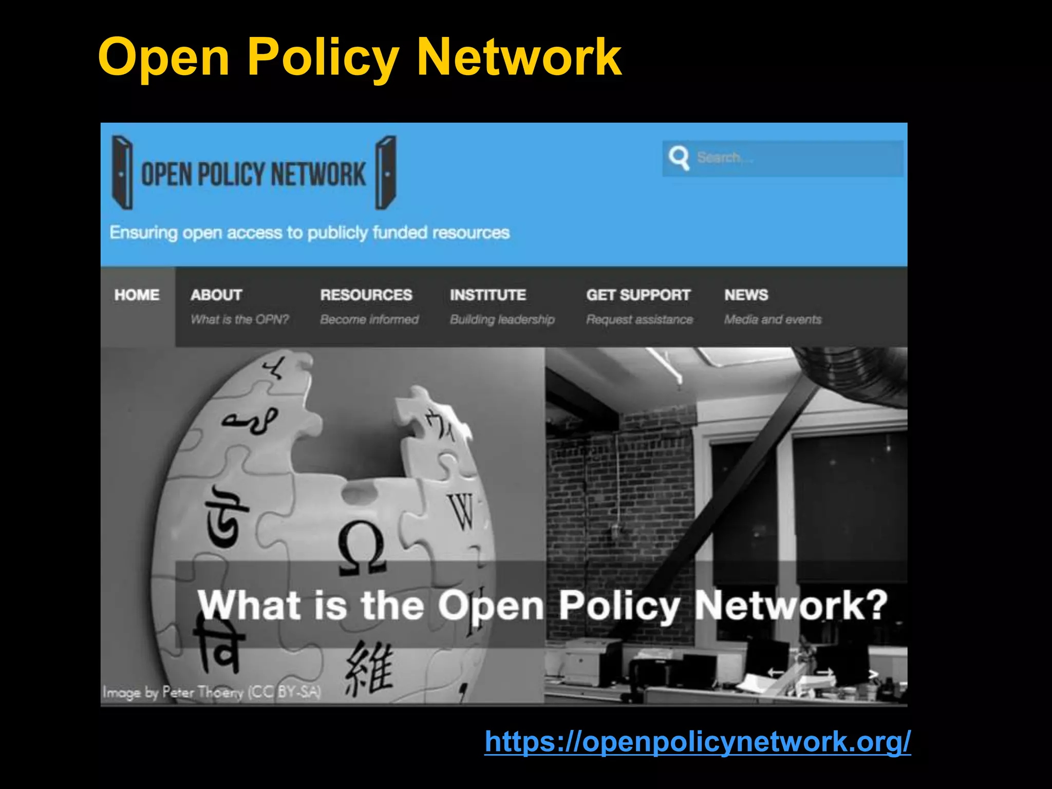 Open Policy Network
16https://openpolicynetwork.org/
 