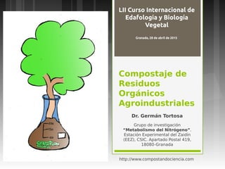 Unesco 2015 compostaje residuos agroindustriales v1