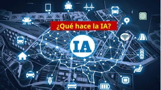 ¿Qué hace la IA?
 