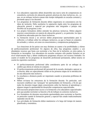 UNESCO EDUCACION INCLUSIVA. LA EDUCACIÓN INCLUSIVA: EL CAMINO HACIA EL ...