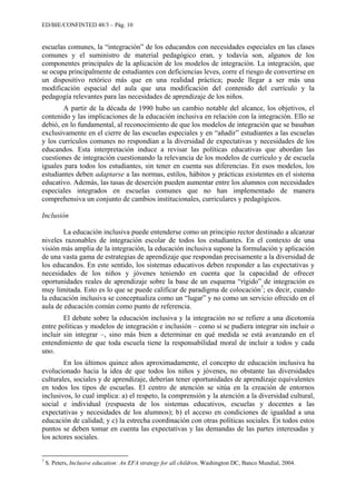 UNESCO EDUCACION INCLUSIVA. LA EDUCACIÓN INCLUSIVA: EL CAMINO HACIA EL ...
