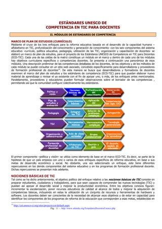 Unesco Estandares Docentes