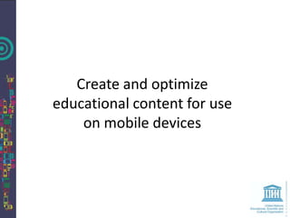 Build new communities of
        students
 