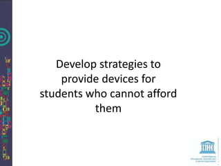 Bridge formal and informal
         learning
 