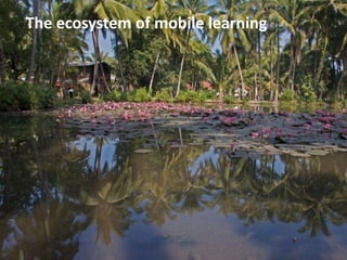 The ecosystem of mobile learning
 