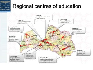 Regional centres of education 
