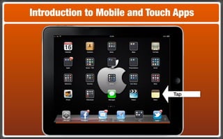 Introduction to Mobile and Touch Apps




                                Tap
 