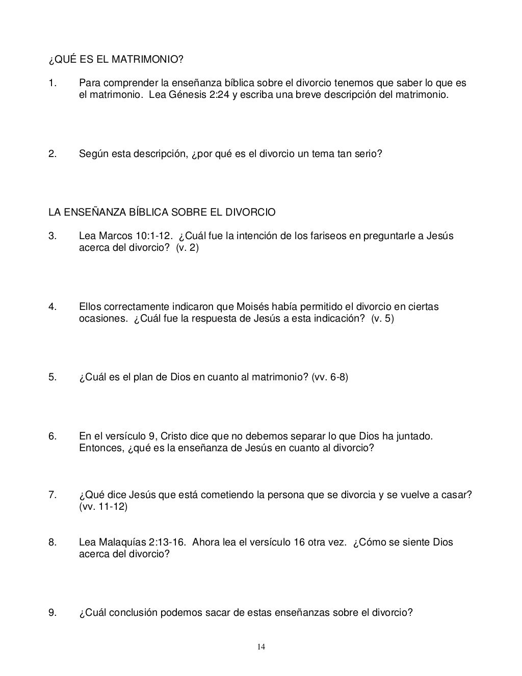 Estudio Bíblico sobre la Familia