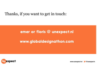 Unexpect & the Designathon @ Cinekid