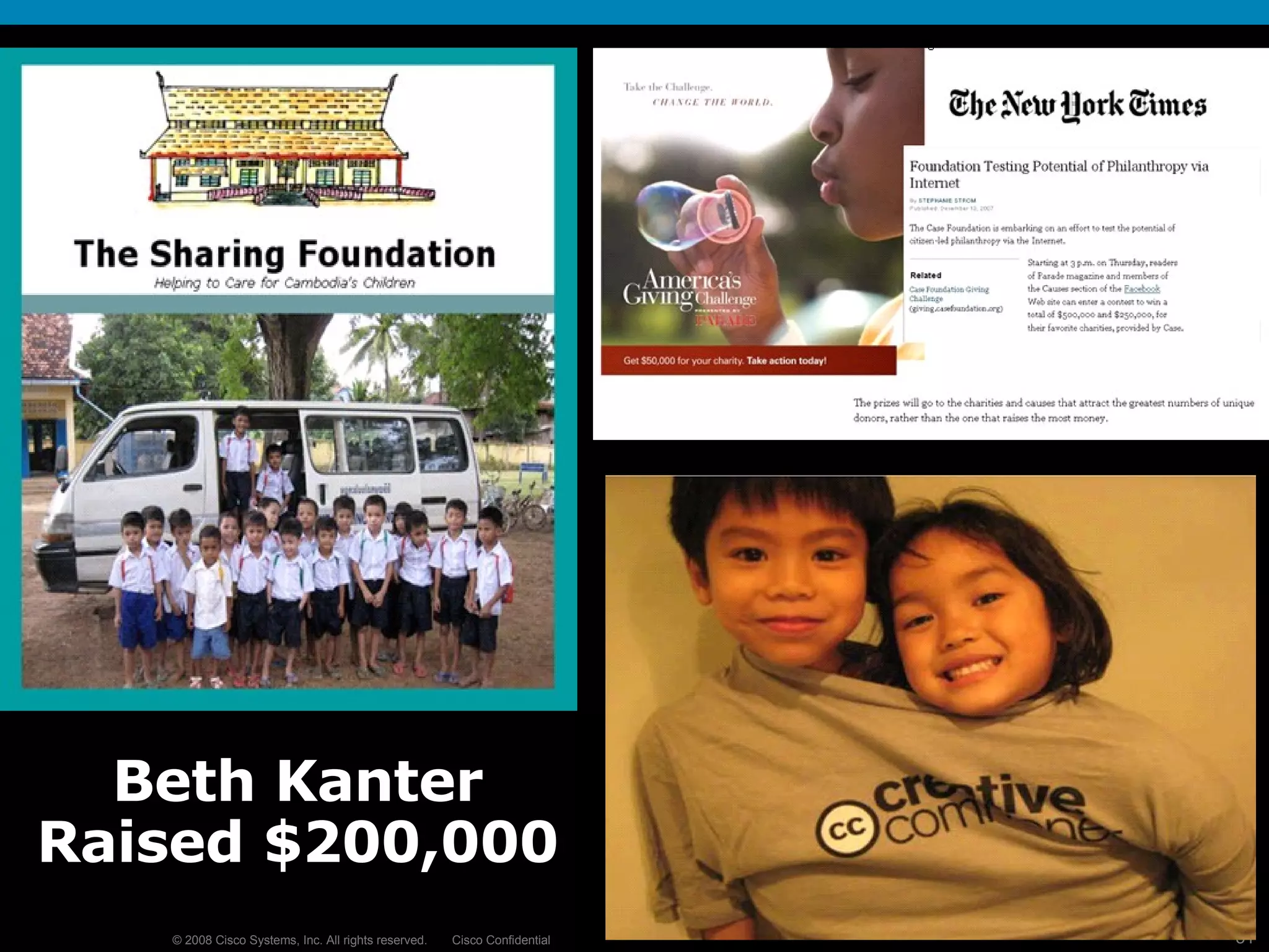 Beth Kanter Raised $200,000 