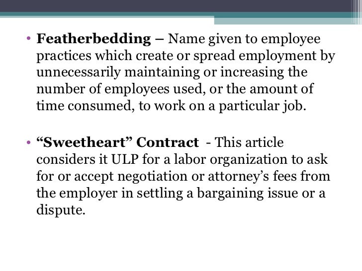 Unfair Labor Practices