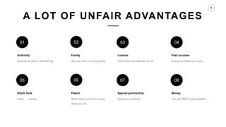 Startup Unfair Advantages PPTX