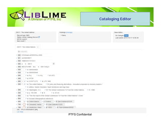 Library Software Liblime KOHA the first open-source Integrated Library System (ILS): An overview ...