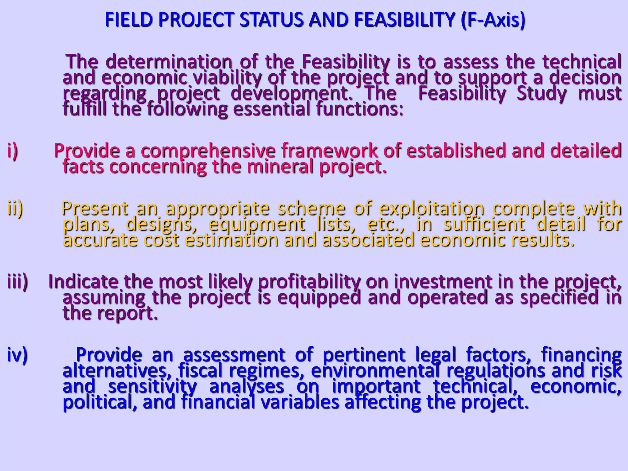 UNITED NATIONS FRAME WORK CLASSIFICATION (UNFC) AND ITS APPLICATION in ...