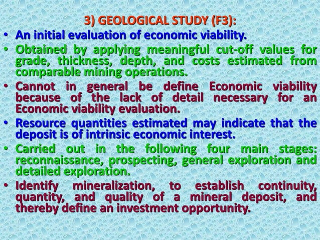 UNITED NATIONS FRAME WORK CLASSIFICATION (UNFC) AND ITS APPLICATION in ...