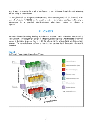 United Nations Framework Classification (UNFC-2009) | PDF