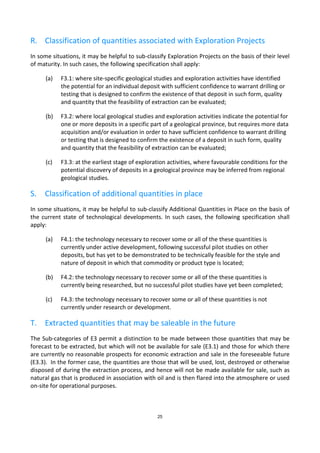 Unfc Classification United Nations Framework Classification (UNFC-2009) | PDF