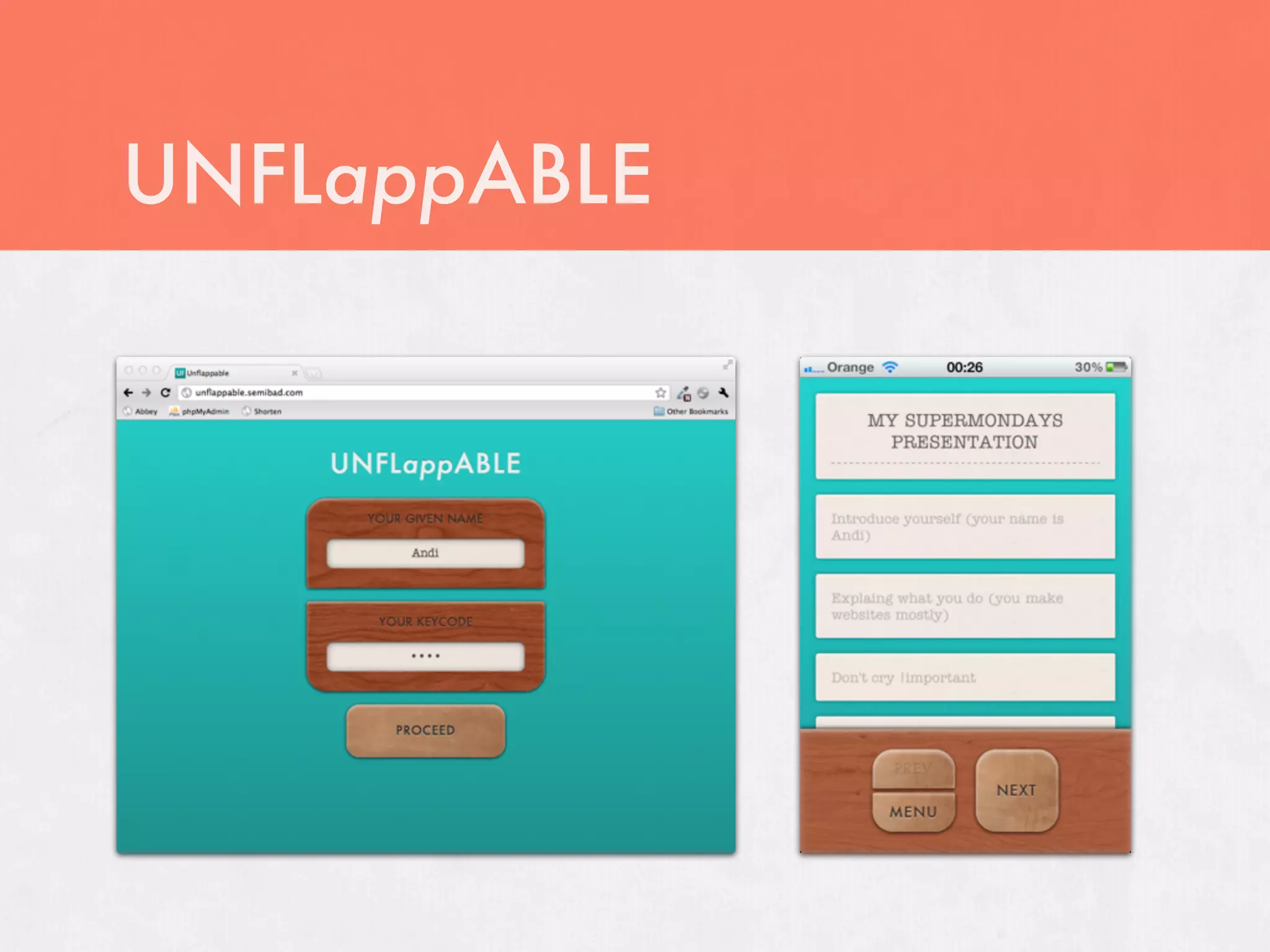 UNFLappABLE
 