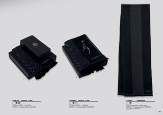 61
Parure / Set
Set UFE597 + ULL518
Incl. Packaging Black (BG299)
UPEL5971 Parure / Set
Set UFE597 + UMN518
Incl. Packaging Black (UBN299)
UPEN5972
1
2
3
Tommaso
Echarpe laine - Wool scarf
1800 x 300 mm
Incl. Packaging Black (UBN299)
UFE5973
 