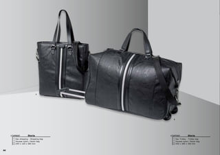 Storia
Sac shopping - Shopping bag
345 x 120 x 385 mm
Housse nylon / Nylon bag
UTS3271 Storia
Sac Trolley - Trolley bag
550 x 285 x 340 mm
Housse nylon / Nylon bag
UTT3272
1
2
88
 