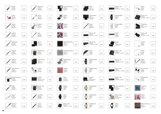 94
Strisce
Porte-clefs
Key ring
P.37
UAK496
Cuore
Porte-clefs
Key ring
P.74
UAK129
Strisce
Stylo bille
Ballpoint pen
P.37
USV4744
Lustrini
Stylo bille
Ballpoint pen
P.48
USC3834
Evoluzione
Stylo bille
Ballpoint pen
P.46
USH3844
Augusta
Stylo bille
Ballpoint pen
P.45
USI1904
Volterra
Stylo bille
Ballpoint pen
P.44
USY1374
Uuuu Homme
Stylo bille
Ballpoint pen
P.39
USI4104
Uuuu Homme A6
Carnet A6
Note pad A6
P.39
UNM410
Alceo
Stylo bille
Ballpoint pen
P.36
USN5454
Goccia
Porte-clefs
Key ring
P.49
UAK417
Simply U
Stylo bille
Ballpoint pen
P.35
USW5184
Storia Pad
Stylo bille
Ballpoint pen
P.42
USP3944
Carrini
Stylo bille
Ballpoint pen
P.47
UST1704
Simply U
Porte-clefs
Key ring
P.34
UAK518
Lugo
Stylo bille
Ballpoint pen
P.48
USV1534
Goccia
Porte-cartes
Card holder
P.81
UEC417
Simply U A6
Carnet A6
Note pad A6
P.35
UNM518
Uuuu Homme
Etui pour iPad
iPad pouch
P.41
UEE410
Lustrini
Porte-sac
Bag hanger
P.83
UAH328
Lustrini
Trousse cosmetique
Cosmetic-case
P.83
UEO328
Simply U A5
Carnet A5
Note pad A5
P.35
UNH518
Prestenza
Stylo bille
Ballpoint pen
P.43
USK4864
Goccia
Stylo bille
Ballpoint pen
P.49
USC4174
Uuuu Homme A5
Ecritoire A5
Folder A5
P.41
UDM410
Goccia
Boîte miroir
Mirror
P.80
UAG417
Fiamma
Foulard soie
Silk scarf
P.76
UFS341
Fiorita
Foulard soie
Silk scarf
P.76
UFS385
Monogramma Mini
Foulard soie
Silk scarf
P.79
UFS412
Monogramma Mini
Foulard soie
Silk scarf
P.79
UFS472
Monogramma
Boîte miroir
Mirror
P.79
UAG412
Confetti
Foulard soie
Silk scarf
P.72
UFM521
Liscia
Etui IPhone
Iphone case
P.57
ULH334
Matteo
Montre
Watch
P.22
UMG2355
Bocci
Montre
Watch
P.25
UMN487
Parure / Set
Set UNM410 + USI4104 P.38
UPBN410
Storia
Porte-cartes
Card holder
P.58
ULC327
Uuuu Homme
Porte-cartes
Card holder
P.55
ULC410
Genes
Stylo bille
Ballpoint pen
P.47
USI1434
Parure / Set
Set USY1374 + USY1375 P.44
UPBR4137
Parure / Set
Set USI1904 + USI1905 P.45
UPBR190
Storia
Parapluie
Umbrella
P.91
UUG341
Diadema Black
Montre
Watch
P.30
UMG363
Diadema White
Montre
Watch
P.30
UMG374
Lustrini
Portefeuille dame
Lady wallet
P.83
UEL328
Confetti White
Montre
Watch
P.27
UMN515
Confetti Black
Montre
Watch
P.27
UMN567
Confetti Red
Montre
Watch
P.27
UMN578
Parure / Set
Set USN5454 + USN5455 P.36
UPBR545
Preziosa Black
Montre
Watch
P.31
UMG352
Preziosa White
Montre
Watch
P.31
UMG385
Parme
Parapluie
Umbrella
P.91
UUF014
Goccia
Portefeuille dame
Lady purse
P.81
UEL417
Parure / Set
Set UNM518 + USW5184 P.34
UPBM518
Parure / Set
Set UAH328 + USC3834 P.82
UPBH5383
Parure / Set
Set USW5184 + USW5185 P.34
UPBR518
Parure / Set
Set UAK518 + USW5184 P.34
UPBK518
Uuuu Homme A4
Ecritoire A4
Folder A4
P.41
UDF410
Pitone Cream
Portefeuille dame
Lady purse
P.65
UEL520
Arturo
Montre
Watch
P.22
UMN341
Goccia
Clé USB
USB stick
P.80
UAU417
Parure / Set
Set UNH518 + USN5454 P.36
UPBH545
Pitone Blue
Portefeuille dame
Lady purse
P.69
UEL519
Parure / Set
Set UDM410 + USI4104 P.40
UPBM410
Fiamma
Clé USB
USB stick
P.77
UAU341
Fiorita
Clé USB
USB stick
P.77
UAU367
Annelli
Stylo roller
Rollerball pen
P.46
USR3675
Uuuu Homme
Clé USB
USB stick
P.39
UAU410
Monogramma
Clé USB
USB stick
P.79
UAU412
Simmetria
Foulard soie
Silk scarf
P.74
UFG229
Vapore
Foulard soie
Silk scarf
P.76
UFL363
Albero della vita
Foulard soie
Silk scarf
P.74
UFL374
 