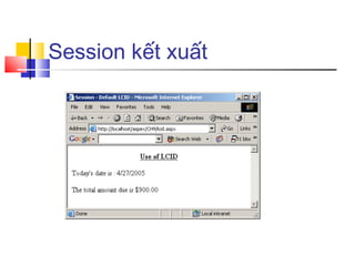 Session kết xuất
 