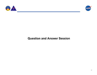 Question and Answer Session




                              21
 