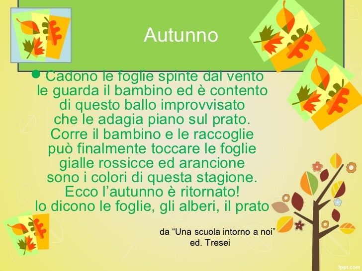 Un giorno d’autunno