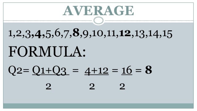 Measures Of Position For Ungroup Data