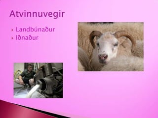 Landbúnaður Iðnaður Atvinnuvegir