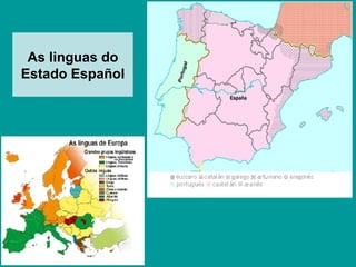 As linguas do Estado Español 