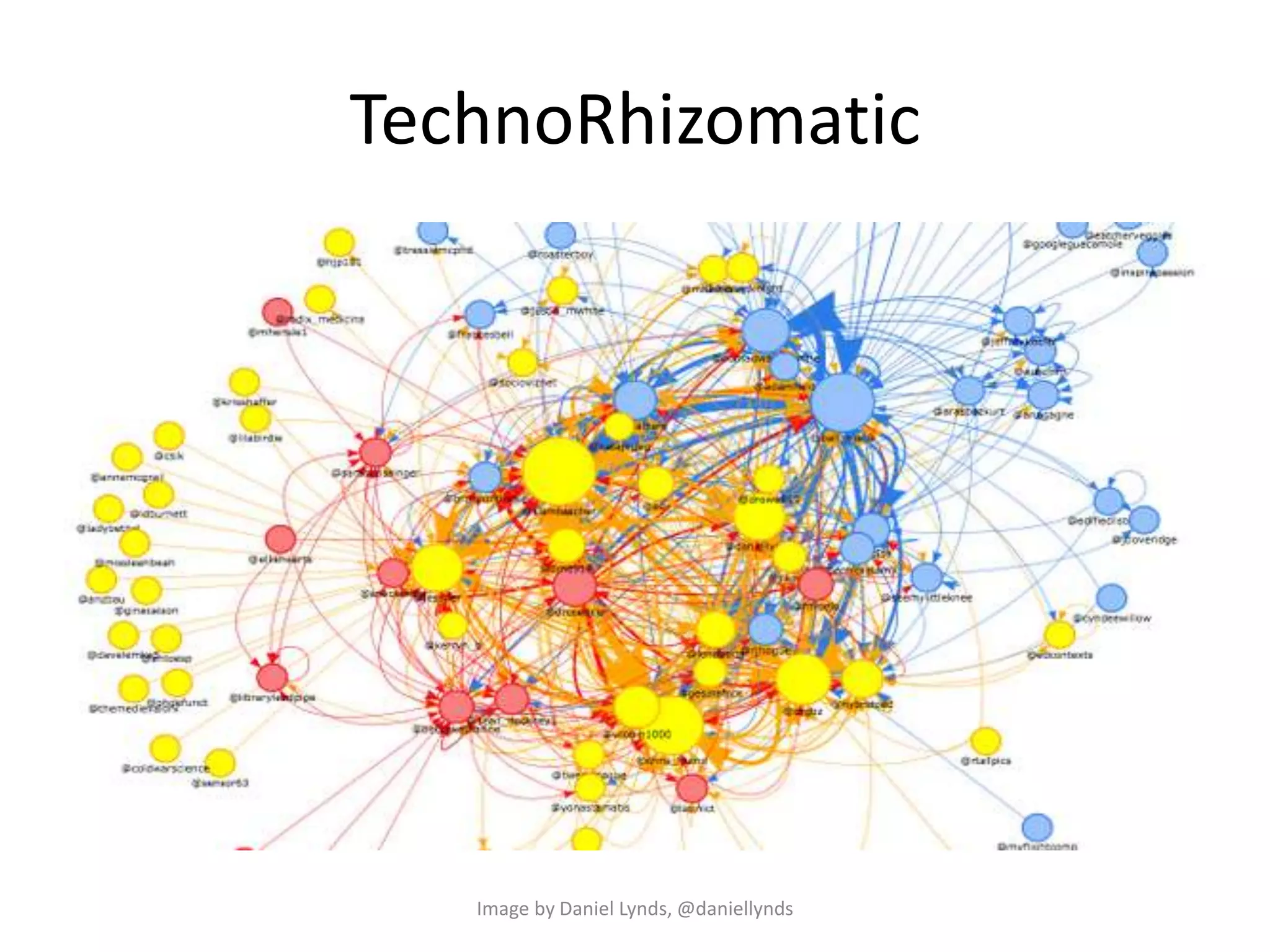 TechnoRhizomatic
Image by Daniel Lynds, @daniellynds
 